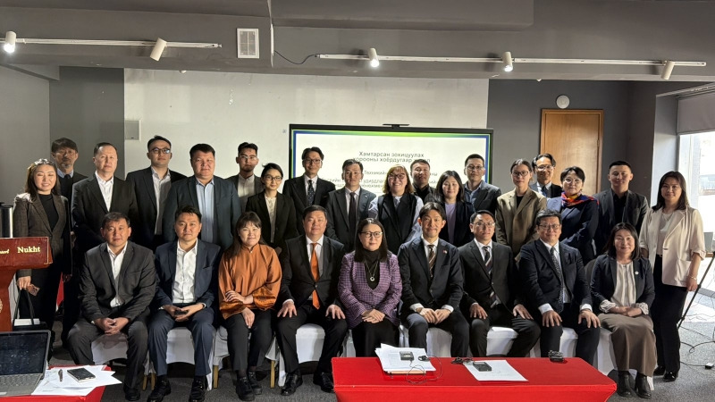 “Төсвийн зохистой удирдлагад чиглэсэн төр, хувийн хэвшлийн түншлэлийн менежментийн чадавх бэхжүүлэх төсөл”-ийн хамтарсан зохицуулах хорооны хурал боллоо